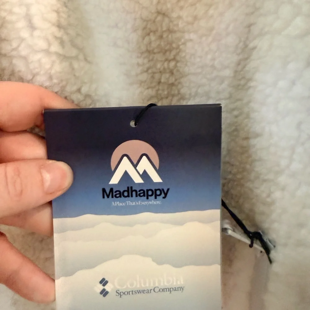 Madhappy x Columbia High Pile Fleece Jacket • Men’s M • Rare Collaboration • NWT